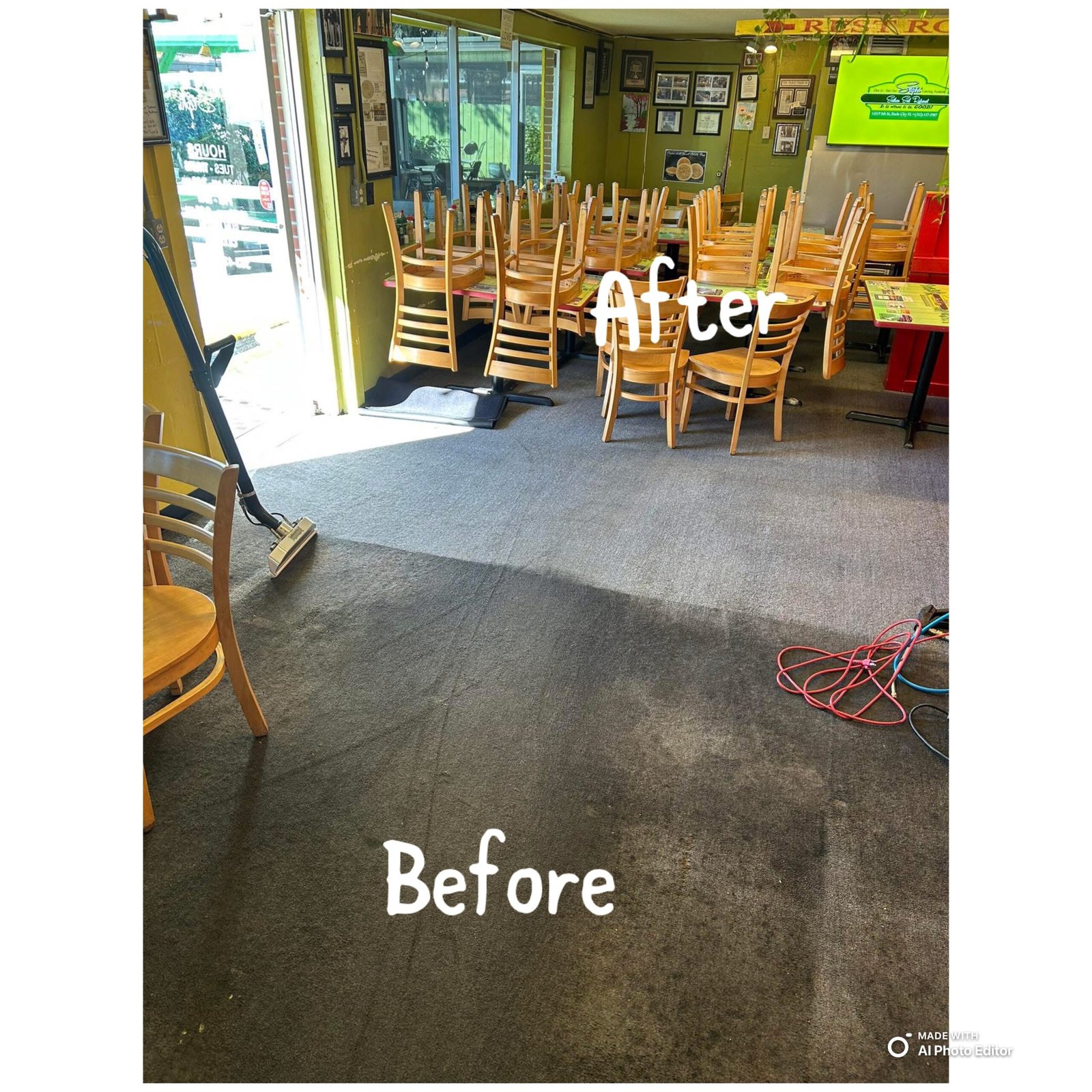 Example of similar Deep Steam work: Restaurant Carpet Cleaning in Hendersonville